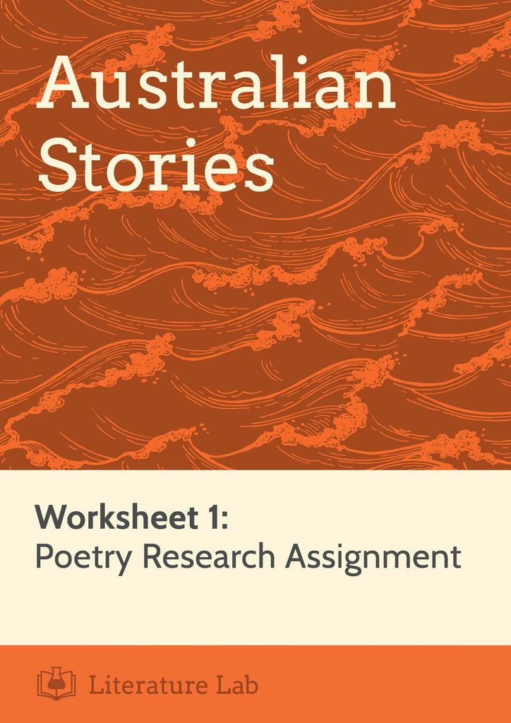 Australian Stories – Poetry Research Assignment Worksheet