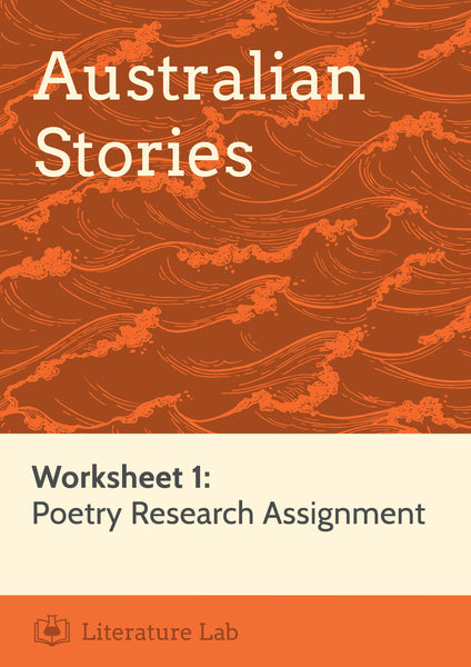 Australian Stories – Poetry Research Assignment Worksheet