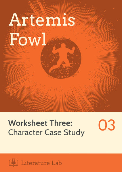 Artemis Fowl Worksheet - Character Case Study