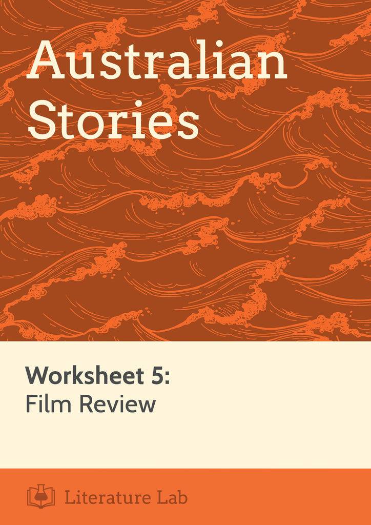 Australian Stories – Writing a Film Review Worksheet