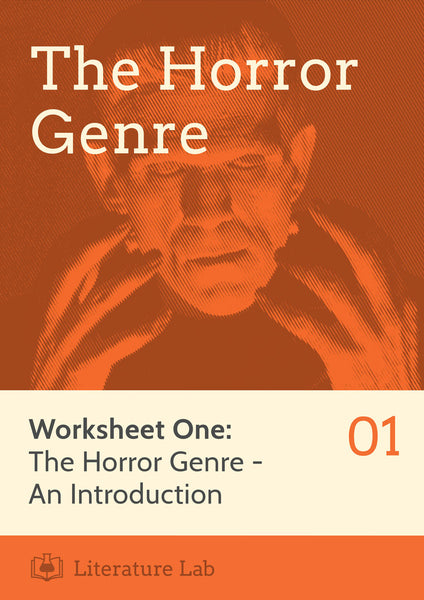 Horror Worksheet - Introducing the Horror Genre