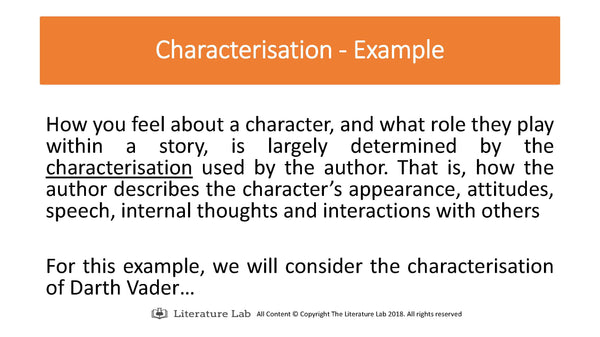 Artemis Fowl - Characterisation PowerPoint & Create a Character Worksheet